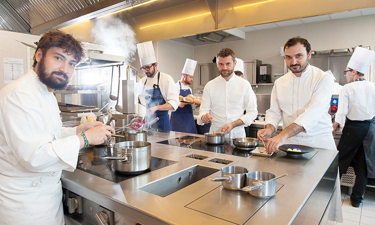 Chef Enrico Bartolini e Staff al Mudec